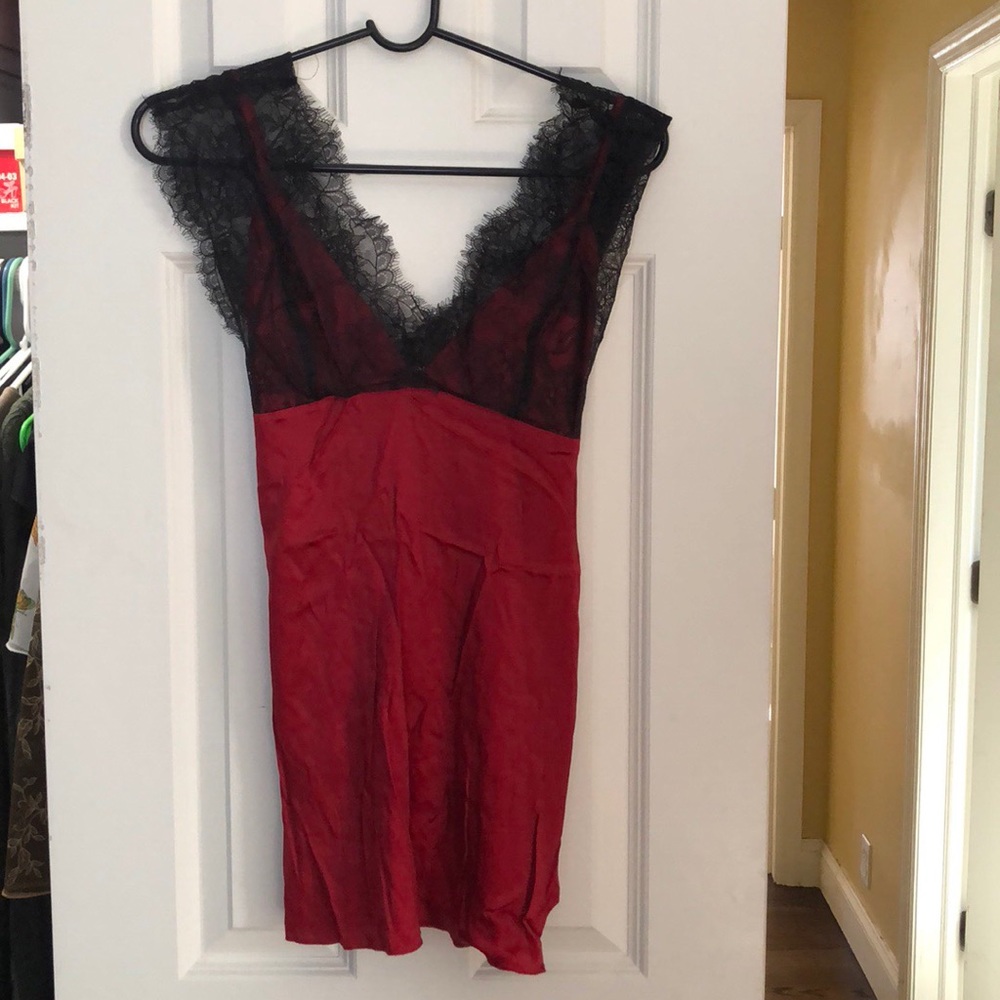 Bebe Silk Blouse - Size Medium